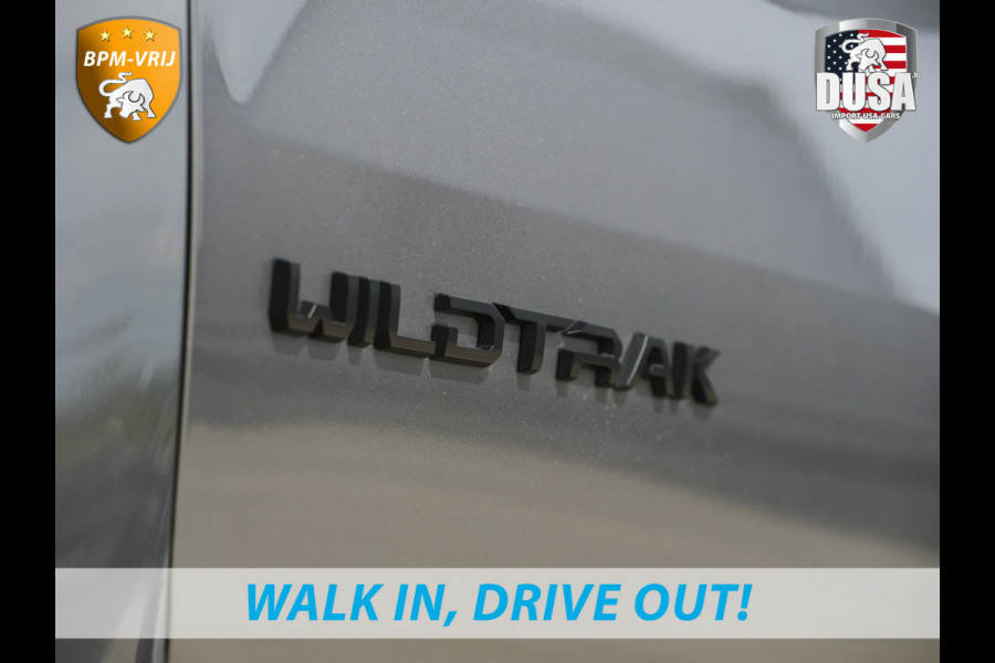 Ford Ranger 2.3L | Wildtrak | PHEV | Liftkit | Raptor Grille | Mud-Tec Rolcover | 3.500kg trekken | Iconic Silver Getoonde accessoires zijn verkrijgbaar tegen meerprijs