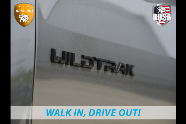 Ford Ranger 2.3L | Wildtrak | PHEV | Liftkit | Raptor Grille | Mud-Tec Rolcover | 3.500kg trekken | Iconic Silver Getoonde accessoires zijn verkrijgbaar tegen meerprijs