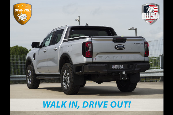 Ford Ranger 2.3L | Wildtrak | PHEV | Liftkit | Raptor Grille | Mud-Tec Rolcover | 3.500kg trekken | Iconic Silver Getoonde accessoires zijn verkrijgbaar tegen meerprijs