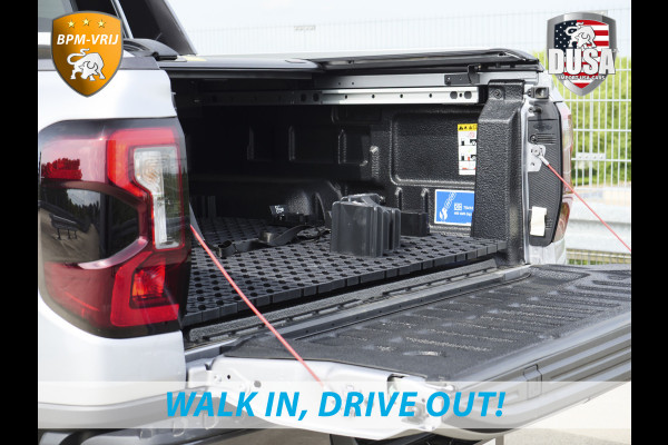 Ford Ranger 2.3L | Wildtrak | PHEV | Liftkit | Raptor Grille | Mud-Tec Rolcover | 3.500kg trekken | Iconic Silver Getoonde accessoires zijn verkrijgbaar tegen meerprijs