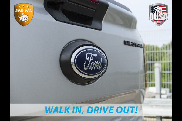 Ford Ranger 2.3L | Wildtrak | PHEV | Liftkit | Raptor Grille | Mud-Tec Rolcover | 3.500kg trekken | Iconic Silver Getoonde accessoires zijn verkrijgbaar tegen meerprijs