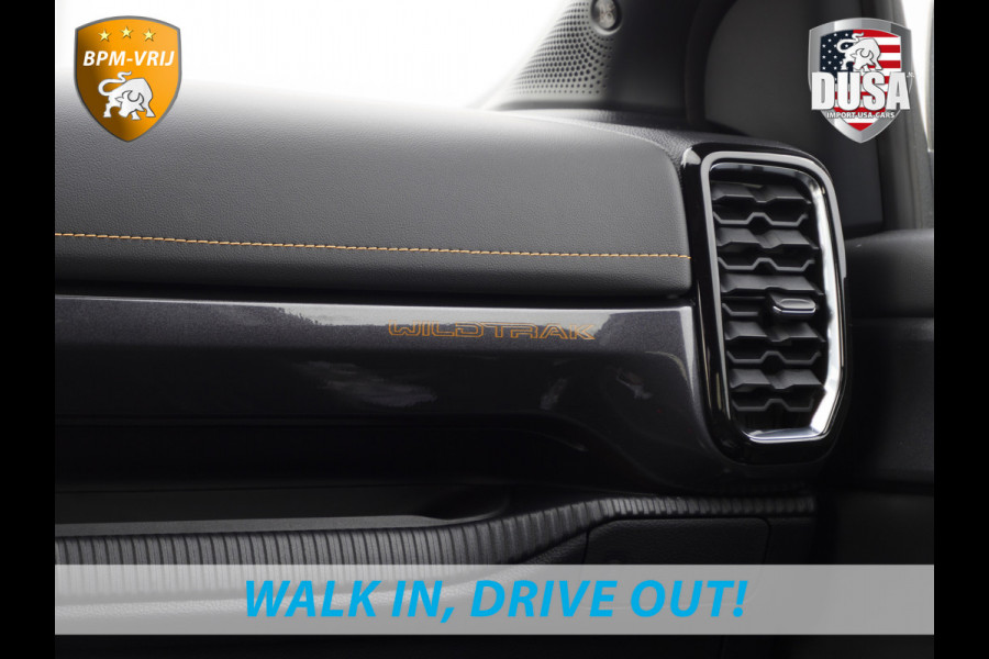 Ford Ranger 2.3L | Wildtrak | PHEV | Liftkit | Raptor Grille | Mud-Tec Rolcover | 3.500kg trekken | Iconic Silver Getoonde accessoires zijn verkrijgbaar tegen meerprijs