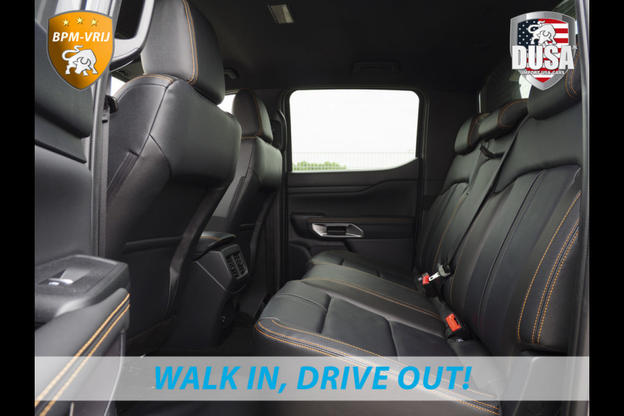 Ford Ranger 2.3L | Wildtrak | PHEV | Liftkit | Raptor Grille | Mud-Tec Rolcover | 3.500kg trekken | Iconic Silver Getoonde accessoires zijn verkrijgbaar tegen meerprijs