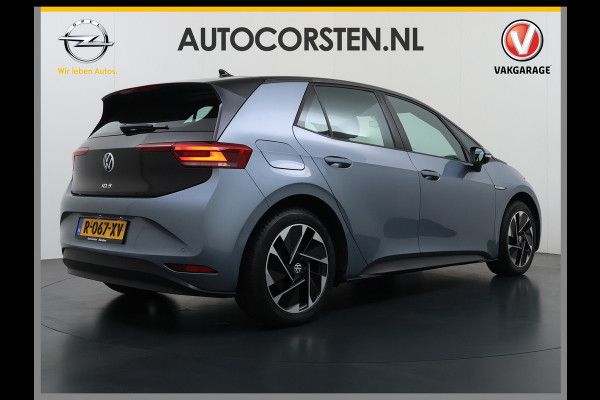 Volkswagen ID.3 Pro 62kWh SOH 93% Navi-Pro Ecc Stoel+Stuurverwarming Adap.Cruise Apple Carplay Android Auto Pdc Lmv Isofix Bluetooth Led Rijstrooksensor Verkeersbord Keyless Dab Comfort Pakket 1e Eigenaar Origineel Nederlandse Auto