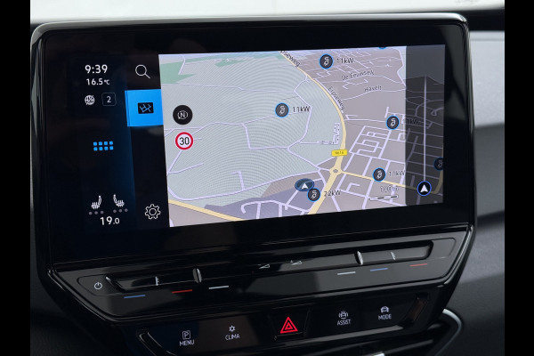 Volkswagen ID.3 Pro 62kWh SOH 93% Navi-Pro Ecc Stoel+Stuurverwarming Adap.Cruise Apple Carplay Android Auto Pdc Lmv Isofix Bluetooth Led Rijstrooksensor Verkeersbord Keyless Dab Comfort Pakket 1e Eigenaar Origineel Nederlandse Auto