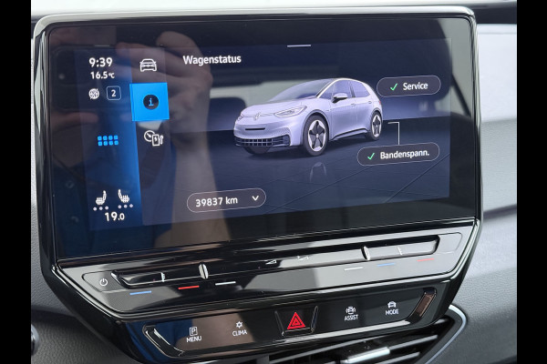 Volkswagen ID.3 Pro 62kWh SOH 93% Navi-Pro Ecc Stoel+Stuurverwarming Adap.Cruise Apple Carplay Android Auto Pdc Lmv Isofix Bluetooth Led Rijstrooksensor Verkeersbord Keyless Dab Comfort Pakket 1e Eigenaar Origineel Nederlandse Auto