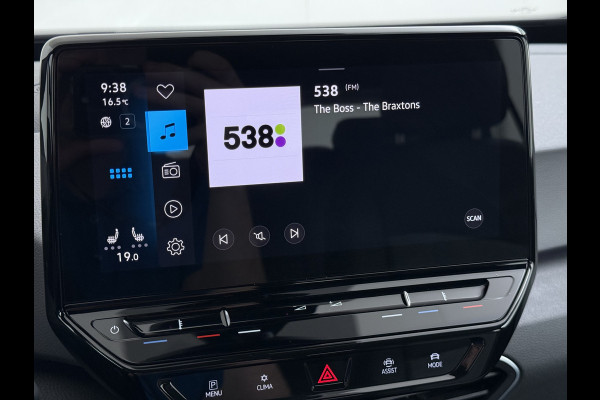 Volkswagen ID.3 Pro 62kWh SOH 93% Navi-Pro Ecc Stoel+Stuurverwarming Adap.Cruise Apple Carplay Android Auto Pdc Lmv Isofix Bluetooth Led Rijstrooksensor Verkeersbord Keyless Dab Comfort Pakket 1e Eigenaar Origineel Nederlandse Auto