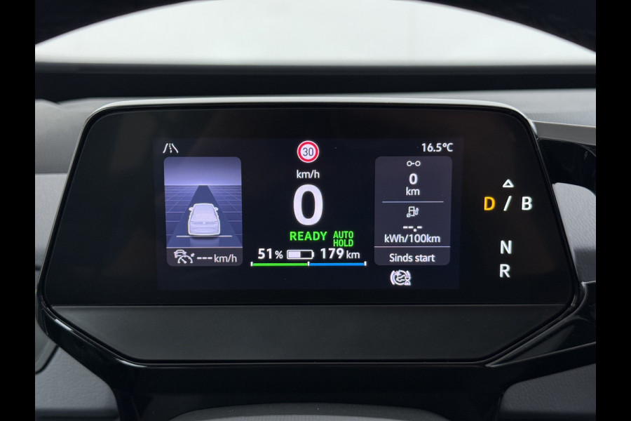 Volkswagen ID.3 Pro 62kWh SOH 93% Navi-Pro Ecc Stoel+Stuurverwarming Adap.Cruise Apple Carplay Android Auto Pdc Lmv Isofix Bluetooth Led Rijstrooksensor Verkeersbord Keyless Dab Comfort Pakket 1e Eigenaar Origineel Nederlandse Auto