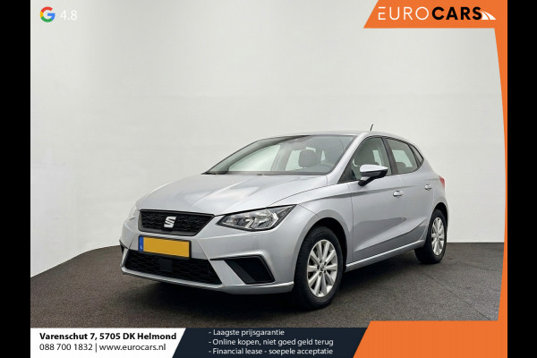 Seat Ibiza 1.0 TSI 110 pk DSG Urban Silver Full LED Navi 9,2 inch CarPlay Climatronic PDC Cruise Lane Assist Front Assist DAB+ 15 inch LMV