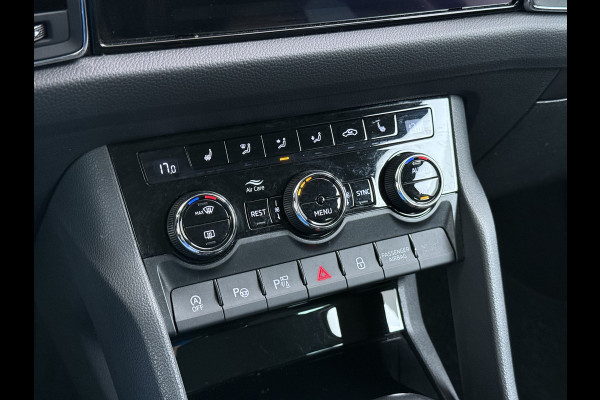 Škoda Kodiaq 1.5TSI Automaat Style Business Navi 3-Zone Ecc Adap.Cruise 360°Camera Elek.Stoel+Memory Apple Carplay Android Auto Pdc Stoelverwarming Elek.Achterklep Led Lmv Isofix P-Assist Regen-Lichtsensor Dealeronderhouden 1e Eigenaar Origineel Nederlandse Auto