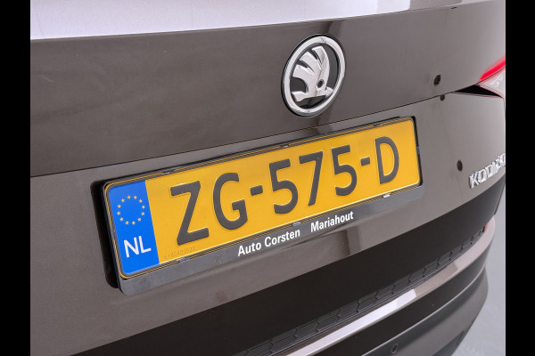 Škoda Kodiaq 1.5TSI Automaat Style Business Navi 3-Zone Ecc Adap.Cruise 360°Camera Elek.Stoel+Memory Apple Carplay Android Auto Pdc Stoelverwarming Elek.Achterklep Led Lmv Isofix P-Assist Regen-Lichtsensor Dealeronderhouden 1e Eigenaar Origineel Nederlandse Auto