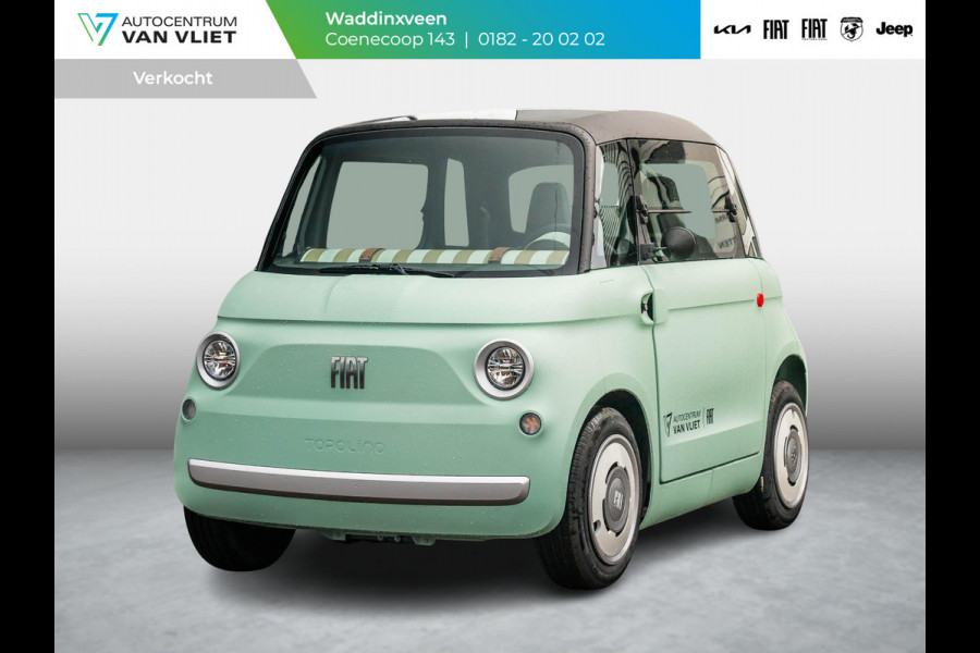Fiat TOPOLINO Base | Uit voorraad leverbaar ! | Private Lease € 169,-* | Actieradius 75km | Rijklaar