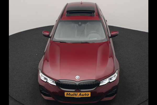 BMW 3 Serie Touring 330e M Sport PHEV 293pk Dealer O.H. | Panodak | Head Up | Laser LED | Adaptief Onderstel | Alcantara Sportstoelen Memory & Verwarmd | Camera | Sfeerverlichting | Keyless | Blis | Hifi Audio | Apple Carplay | Navigatie | DAB | Plug In Hybrid |