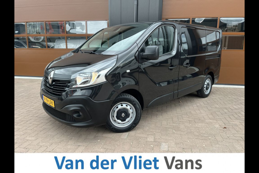 Renault Trafic 1.6 dCi 126pk E6 Comfort 3p Lease €219 p/m, 2x Schuifdeur, Airco, PDC, Cruise controle, Onderhoudshistorie aanwezig