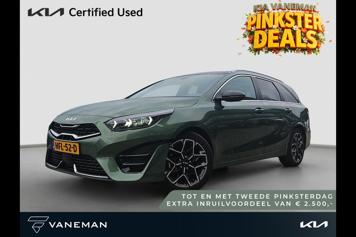 Kia Ceed Sportswagon 1.5 T-GDi GT-Line | Sportstuur | Stoel- en Stuurverwarming | Elektr. Achterklep | Lane Assist |