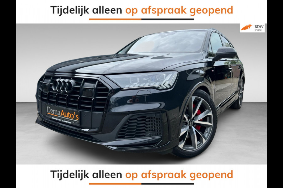 Audi Q7 60 TFSI e quattro Pro Line S Competition RS-STOELEN/PANO/B&O/SFEERVERL/360CAM/H-UP/DAB/CARPLAY///