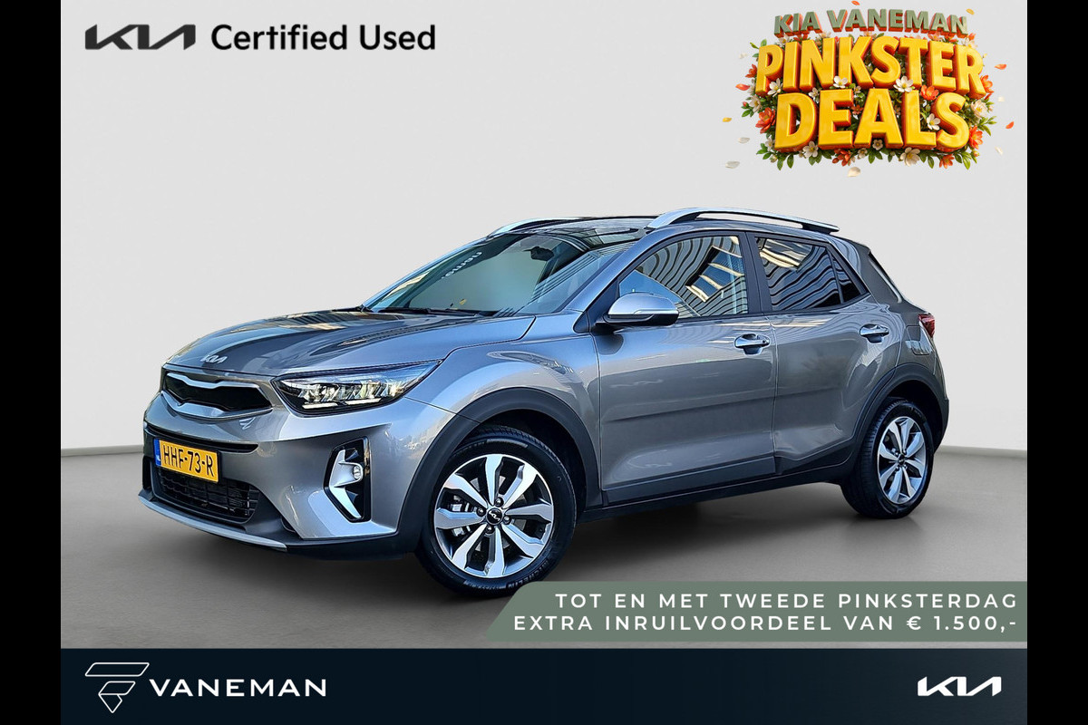 Kia Stonic 1.0 T-GDi MHEV DynamicPlusLine | LED | Stoel- en Stuurverwarming | Cruise | Navi | Clima |