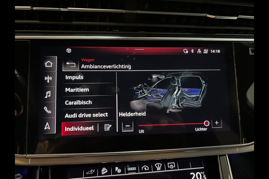 Audi Q7 60 TFSI e quattro Pro Line S Competition RS-STOELEN/PANO/B&O/SFEERVERL/360CAM/H-UP/DAB/CARPLAY///