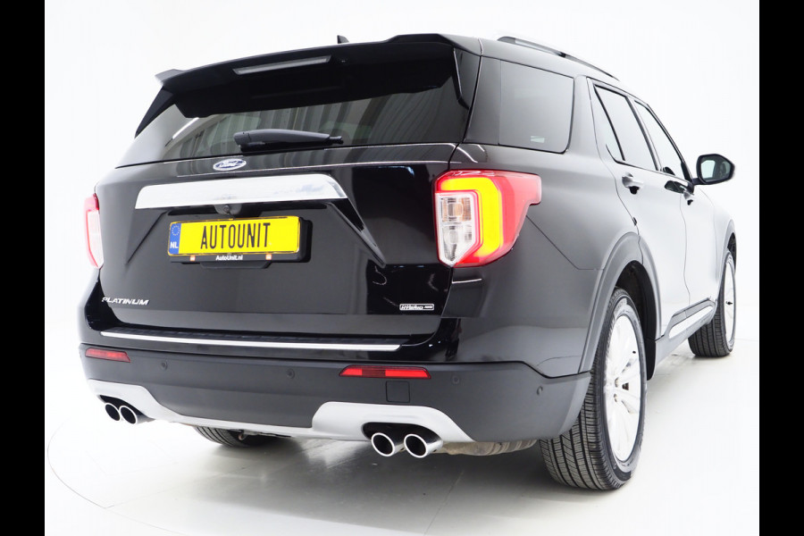 Ford Explorer 3.0 V6 EcoBoost PHEV Platinum 7P | Panoramadak | Trekhaak | B&O Audio | Massage | 360 | Keyless | Adaptive Cruise |