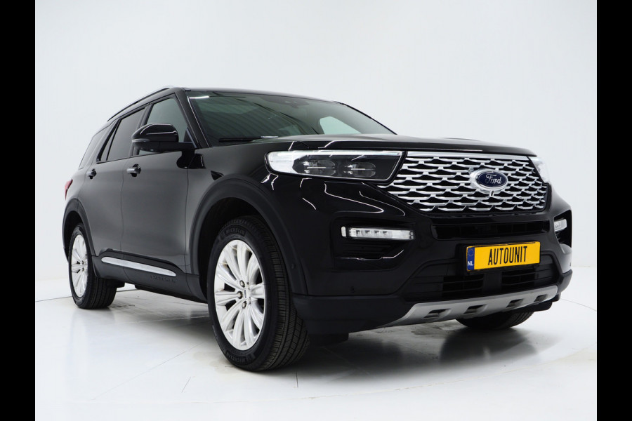 Ford Explorer 3.0 V6 EcoBoost PHEV Platinum 7P | Panoramadak | Trekhaak | B&O Audio | Massage | 360 | Keyless | Adaptive Cruise |