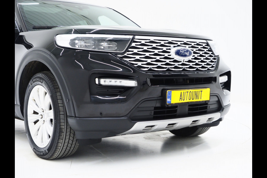 Ford Explorer 3.0 V6 EcoBoost PHEV Platinum 7P | Panoramadak | Trekhaak | B&O Audio | Massage | 360 | Keyless | Adaptive Cruise |