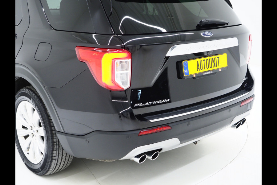 Ford Explorer 3.0 V6 EcoBoost PHEV Platinum 7P | Panoramadak | Trekhaak | B&O Audio | Massage | 360 | Keyless | Adaptive Cruise |