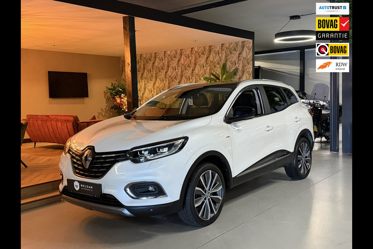 Renault Kadjar 1.3 TCe Bose Garantie Pano Leder Camera StoelVW Blindspot Elek Stoelen Keyless Cruise Navi Clima Led Rijklaar