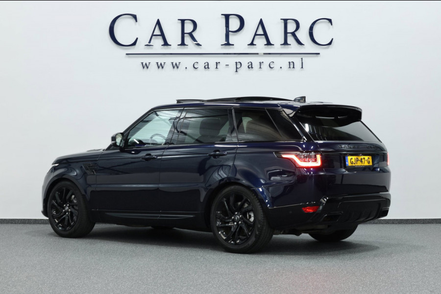 Land Rover Range Rover Sport P400e HSE 401+PK LED/VIRTUAL/SFEER/PANO/LEER+S.VERWARMING+MEMORY/21" LMV/ACC/ECC/12 MND GARANTIE!
