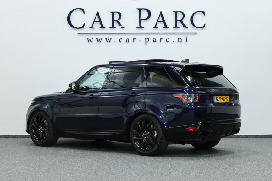 Land Rover Range Rover Sport P400e HSE 401+PK LED/VIRTUAL/SFEER/PANO/LEER+S.VERWARMING+MEMORY/21" LMV/ACC/ECC/12 MND GARANTIE!