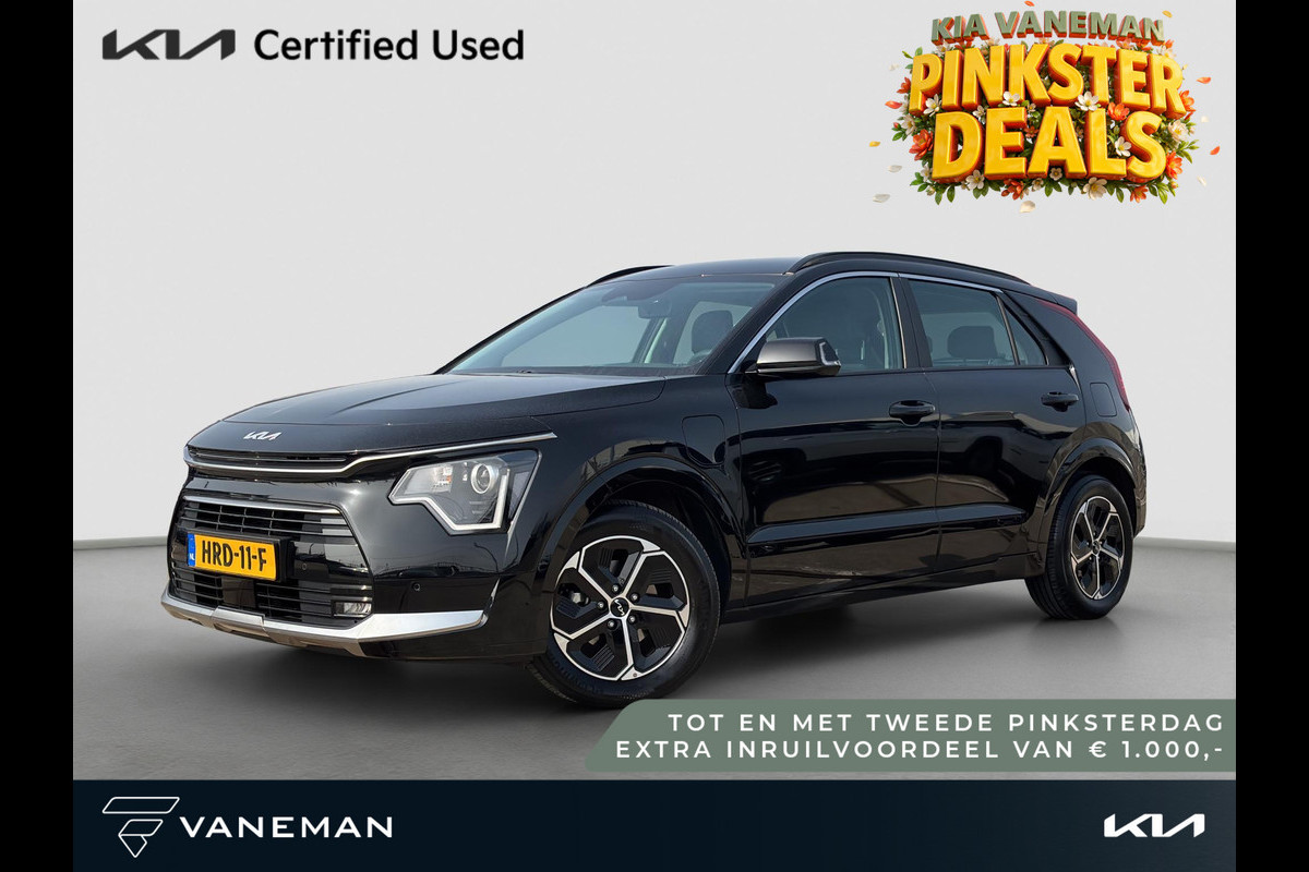 Kia Niro 1.6 GDi PHEV DynamicLine | Automaat | Camera | Cruise | Sensoren | Apple Carplay & Android Auto | Navi |