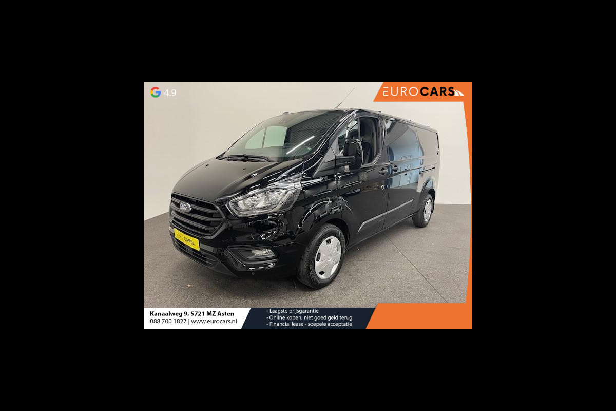 Ford Transit Custom 300 2.0 TDCI L2H1 Trend Automaat Carplay Trekhaak Stoelverwarming Adaptive Cruisecontrol 2x Schuifdeur Parkeersensoren
