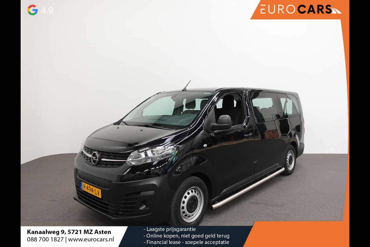 Opel Vivaro-e Combi L3H1 75 kWh 9-persoons PERSONENBUS Airco Navi PDCA Sidebars
