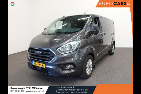 Ford Transit Custom 300 2.0 TDCI L2H1 Limited Dubbele Cabine Automaat Navi Airco 2x schuifdeuren  Trekhaak Parkeersensoren Carplay