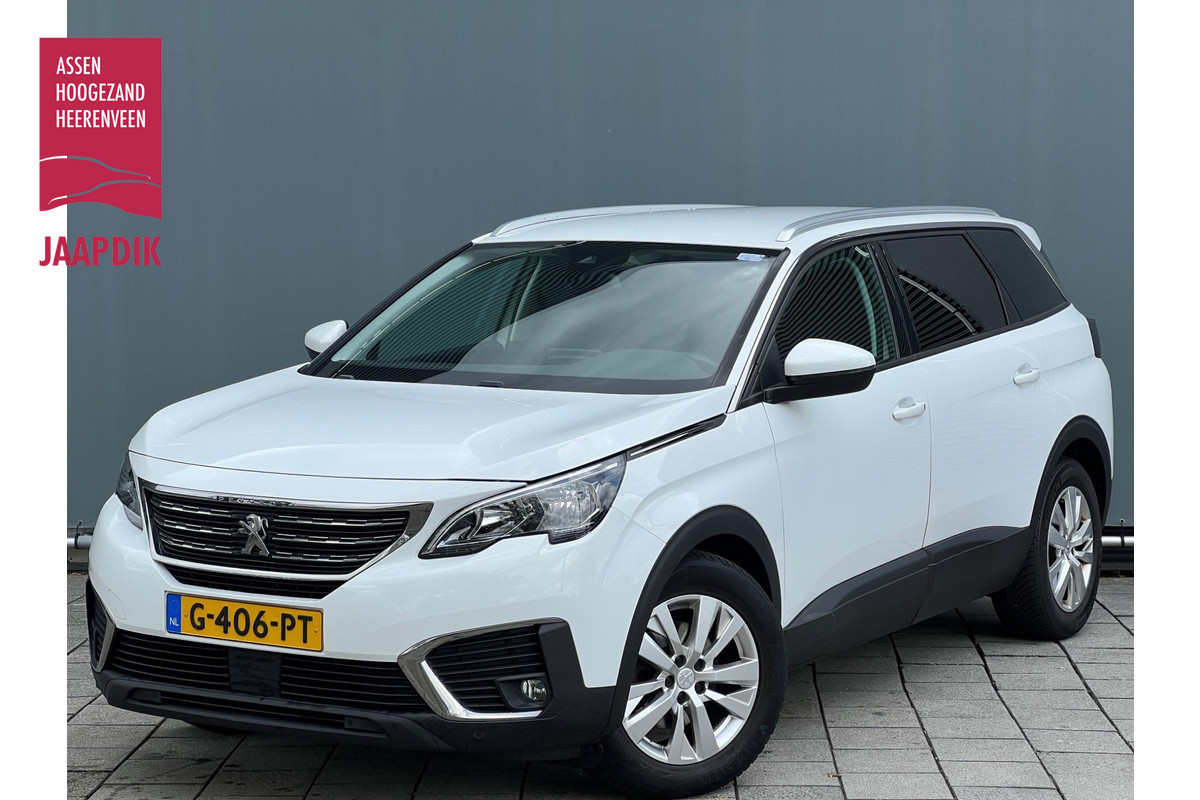 Peugeot 5008 BWJ 11-2019 | 1.2PT 131PK Executive AUTOMAAT | TREKHAAK | LEER | CAMERA A | CLIMA | NAVI | CRUISE | PRIVACY GLASS | PDC 2X