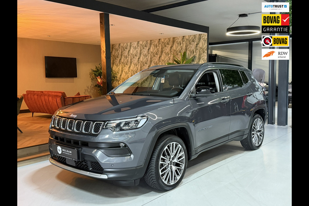 Jeep Compass 4xe 190 Plug-in Hybrid Limited | Camera | CarPlay | ACC | Leder | LED | Automaat