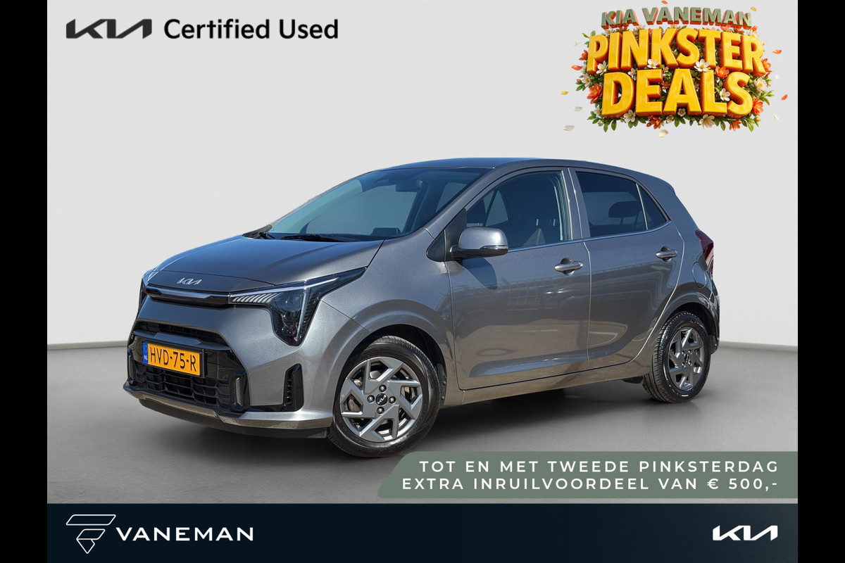 Kia Picanto 1.0 DPI DynamicPlusLine Automaat Camera | Navi | LMV | Key-Less | Apple CarPlay/Android Auto | Cruise | LED |