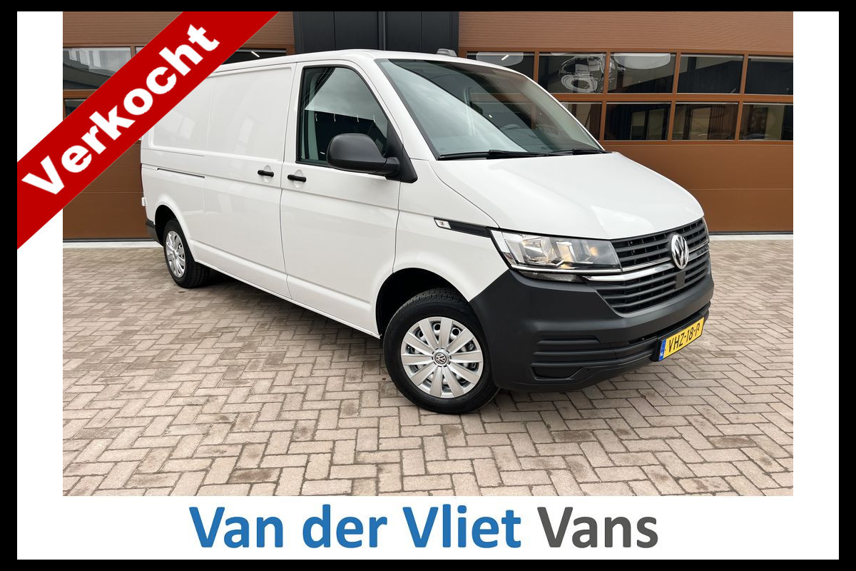 Volkswagen Transporter T6.1 2.0 TDI 110pk E6 L2 3p Lease €338 p/m, Airco, Carplay, PDC, Volledig onderhoudshistorie aanwezig