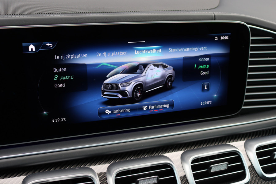 Mercedes-Benz GLE Coupé AMG 63 S 4MATIC+ | Facelift | Airmatic | Distronic+ | Akra | AMG Drivers Package | Softclose | Burmester | Massage | Stoelventilatie | HUD | Trekhaak | Verwarmd Stuurwiel |