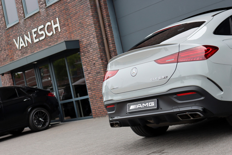 Mercedes-Benz GLE Coupé AMG 63 S 4MATIC+ | Facelift | Airmatic | Distronic+ | Akra | AMG Drivers Package | Softclose | Burmester | Massage | Stoelventilatie | HUD | Trekhaak | Verwarmd Stuurwiel |