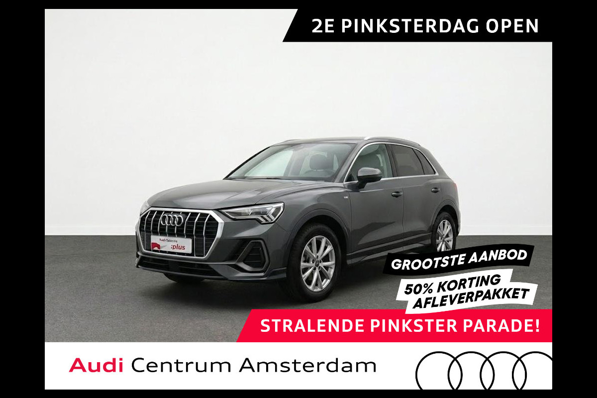 Audi Q3 45 TFSI e S edition 245pk | Navigatie | Keyless entry | Parkeercamera |  S-line interieur | Stoelverwarming | Verlengde garantie