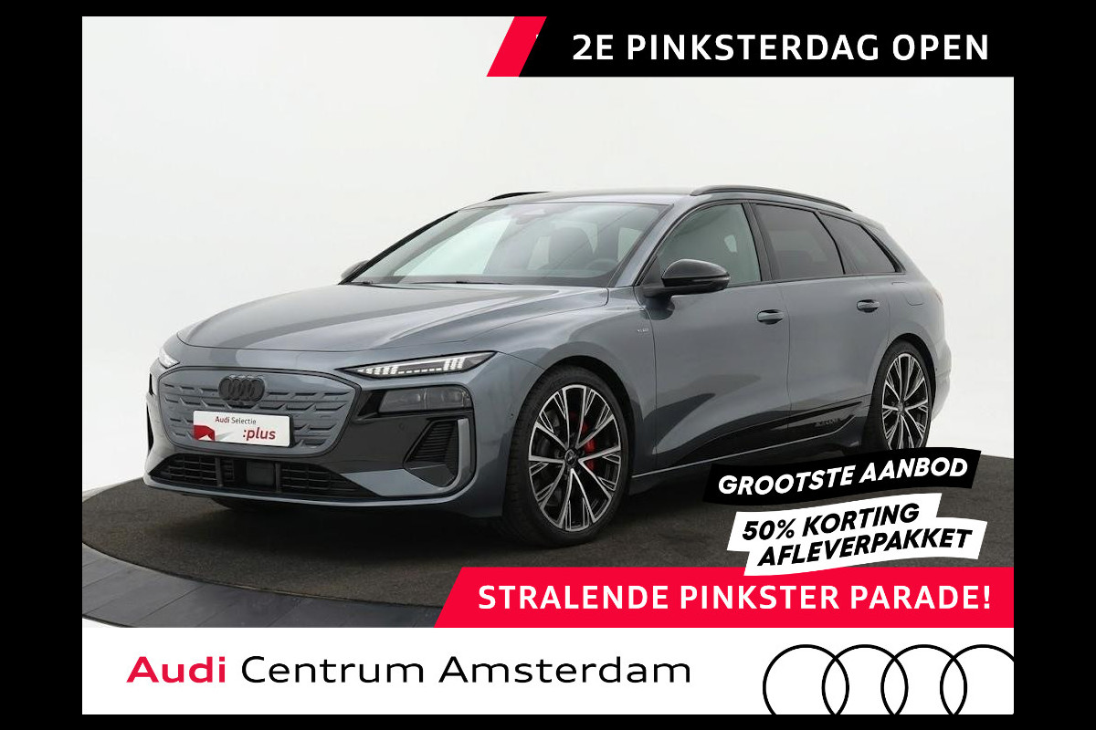 Audi A6 Avant e-tron S edition performance 100 kWh 367pk | komt begin juni binnen | Panoramadak | Luchtvering | Trekhaak | B&O Audio | Head up Display | Verlengde garantie