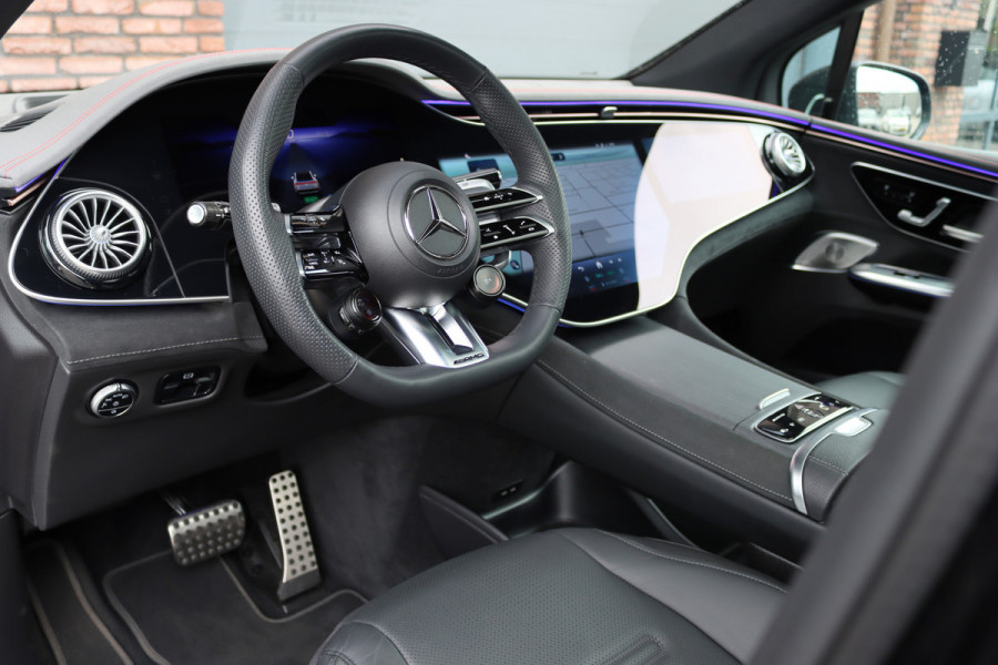 Mercedes-Benz EQE SUV AMG 43 4MATIC Premium+ 91 kWh | Keramisch | Achterasbesturing | Hypescreen | Luchtvering | Distronic+ | Stoelventilatie | Nappa Leder | Burmester | HUD | Verwarmd Stuurwiel |