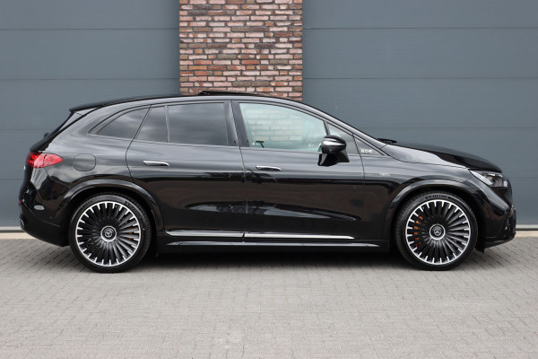 Mercedes-Benz EQE SUV AMG 43 4MATIC Premium+ 91 kWh | Keramisch | Achterasbesturing | Hypescreen | Luchtvering | Distronic+ | Stoelventilatie | Nappa Leder | Burmester | HUD | Verwarmd Stuurwiel |