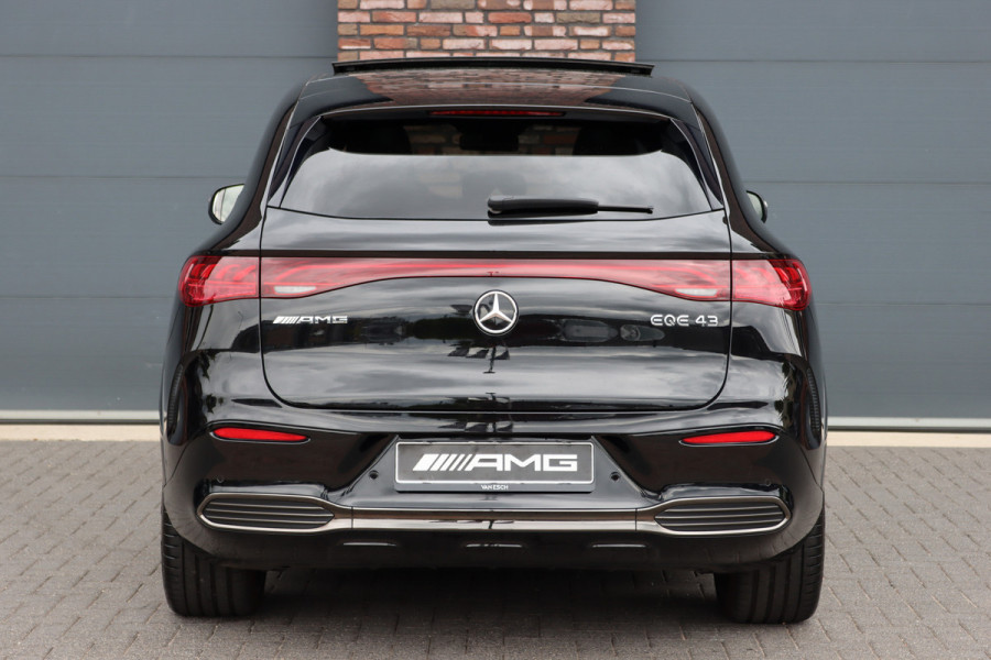 Mercedes-Benz EQE SUV AMG 43 4MATIC Premium+ 91 kWh | Keramisch | Achterasbesturing | Hypescreen | Luchtvering | Distronic+ | Stoelventilatie | Nappa Leder | Burmester | HUD | Verwarmd Stuurwiel |