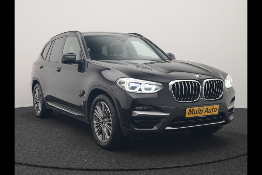 BMW X3 xDrive30e Luxury Line PHEV 293pk Dealer O.H. | Head Up | 360 Camera | Lederen Sportstoelen Ventilatie & Memory | Sfeerverlichting | Keyless | Blis | Stoelen &Stuur Verwarmd | Hifi Audio | Apple Carplay | Navigatie | DAB | Plug In Hybrid |