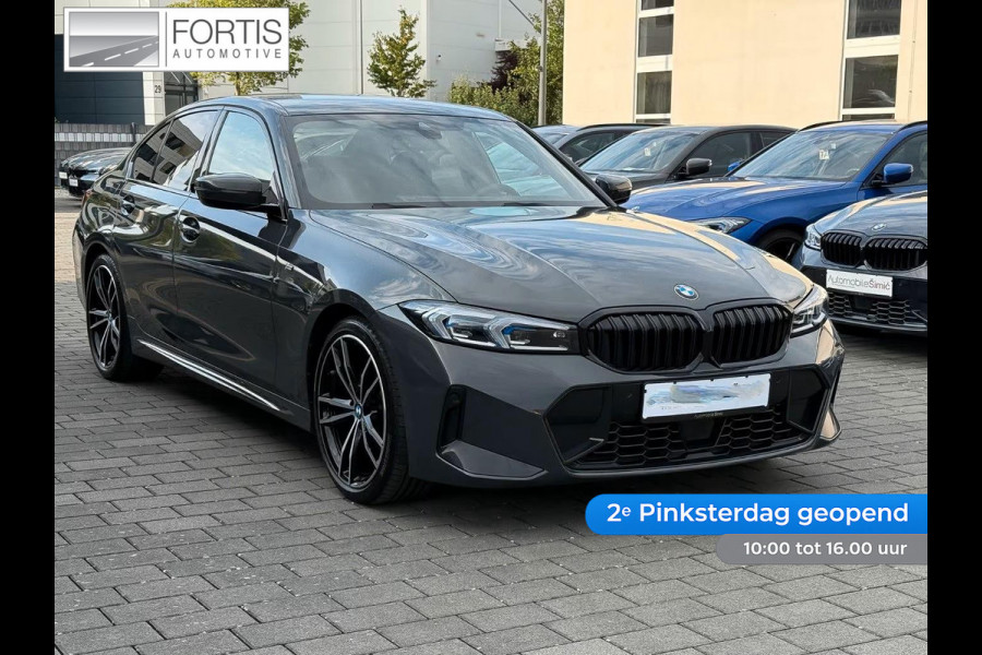 BMW 3 Serie 320d xDrive M-SPORT ** LED, NAVI+, HALF-LEDER, HuD, ACC, 19-inch LMV, DRAVIT GRAU ** 1e EIG - UNFALLFREI - BMW GAR ** ** INFORMEER OOK NAAR ONZE AANTREKKELIJKE FINANCIAL-LEASE TARIEVEN **