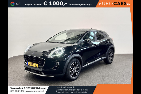 Ford Puma 1.0 125pk EcoBoost Titanium Aut. avigatie Climate Control Cruise Control Stoelverwarming Parkeersensoren Camera Apple CarPlay Android Auto LED Keyless Lichtmetaal DAB Isofix Onderhoudshistorie aanwezig