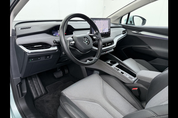 Škoda ENYAQ iV 80 SOH 90% Panoramadak 3-Zone Ecc Adap.Cruise Camera Navi Apple Carplay Android Auto Pdc Stoel+Stuurverwarming Lmv Led Privacy Glas Keyless advanced Dodehoek detectie File assistent Verkeersbord detectie 1e Eigenaar Dealeronderhouden Origineel Nederlandse Auto