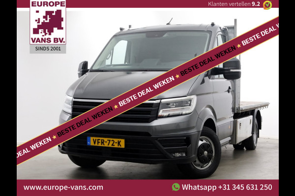 Volkswagen Crafter 50 2.0 TDI 177pk DSG-Automaat L2H1 Open Laadbak LED/Trekhaak 3500kg 04-2020
