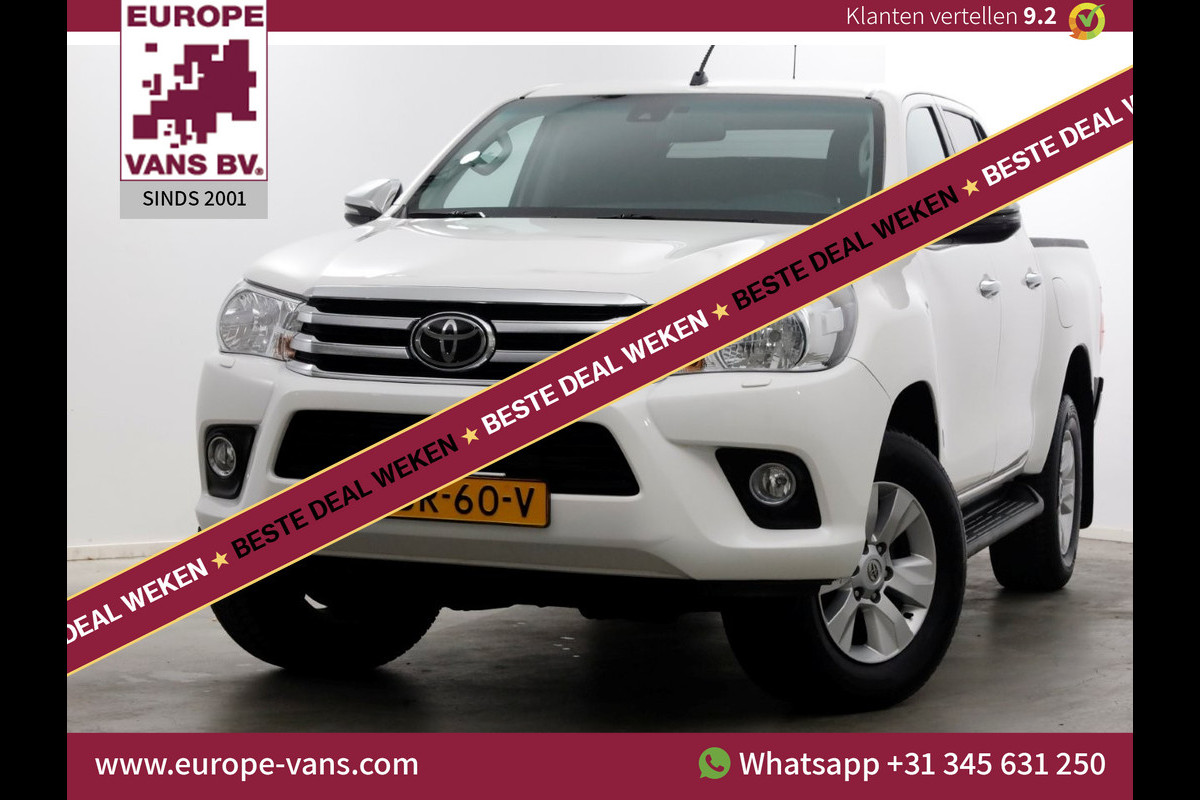 Toyota Hilux 2.4 D-4D-F 150pk E6 4WD 4x4 Double Cab Automaat 08-2019